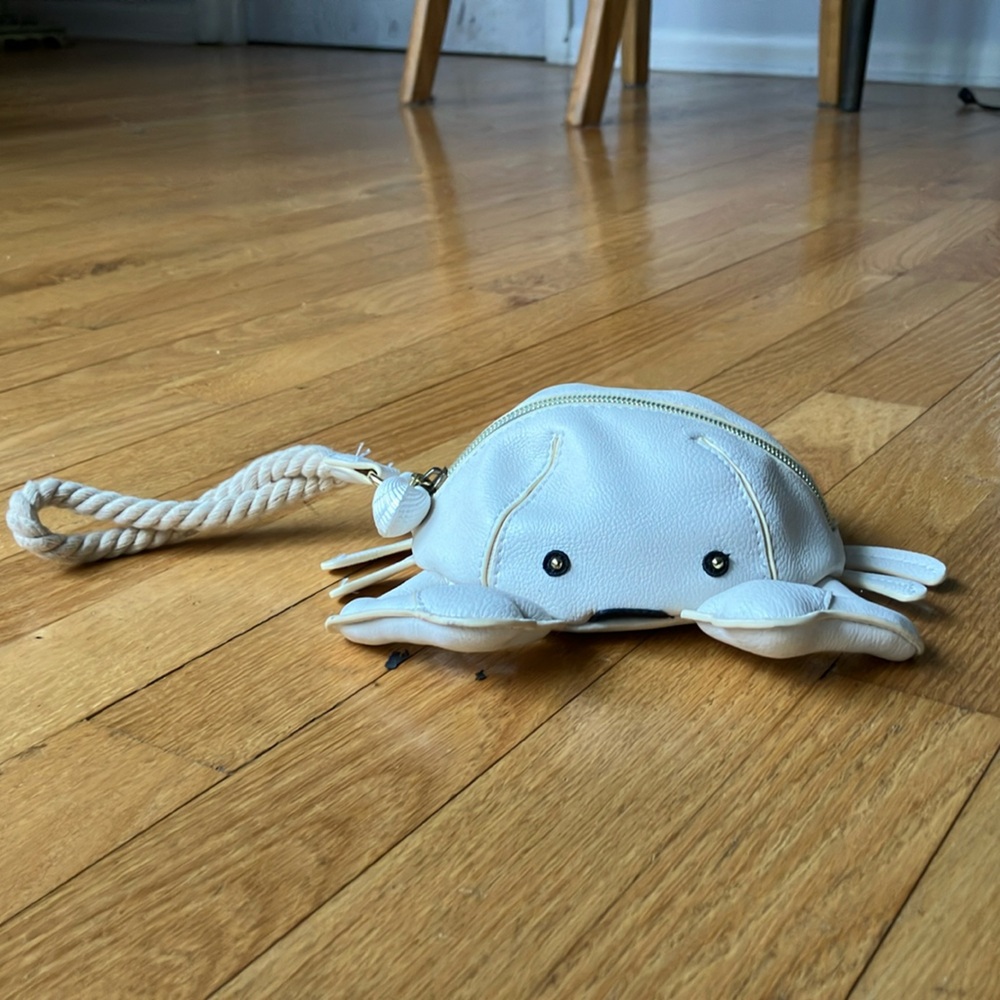 Betsy Johnson crab wristlet